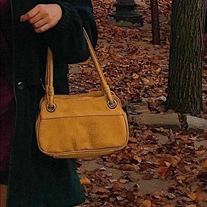 yellow purse